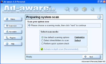 Remove Spyware with Ad-aware